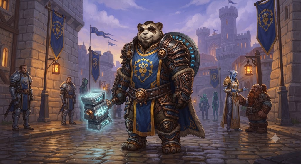 Banner Pandaren Alleanza